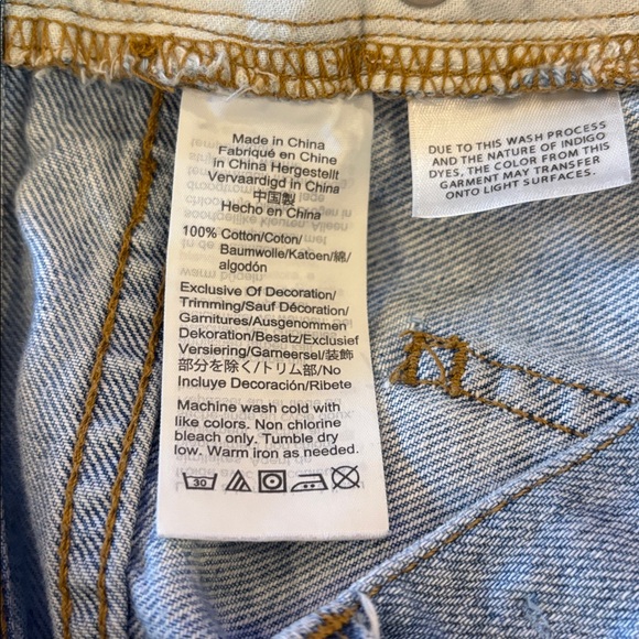 Madewell The Perfect Vintage Jean Size 26 100% Cotton Denim Jeans Pants Comfy - Picture 5 of 9